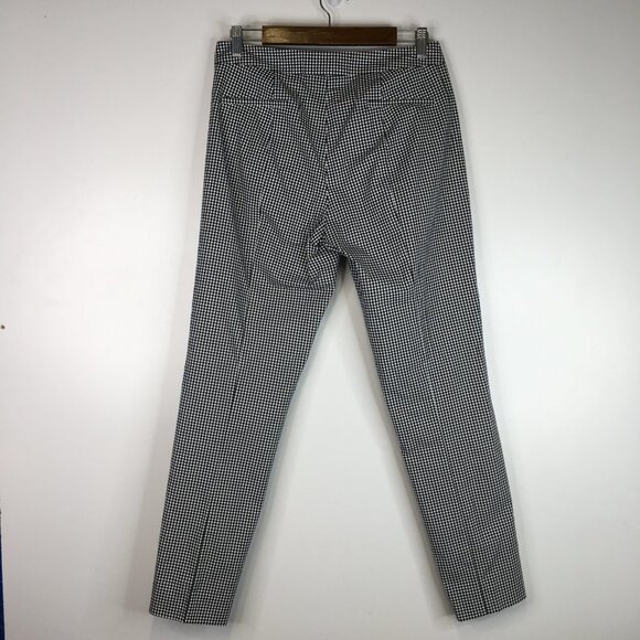 Donna Karan Gingham Black and White Pants Size 4 - Picture 7 of 11